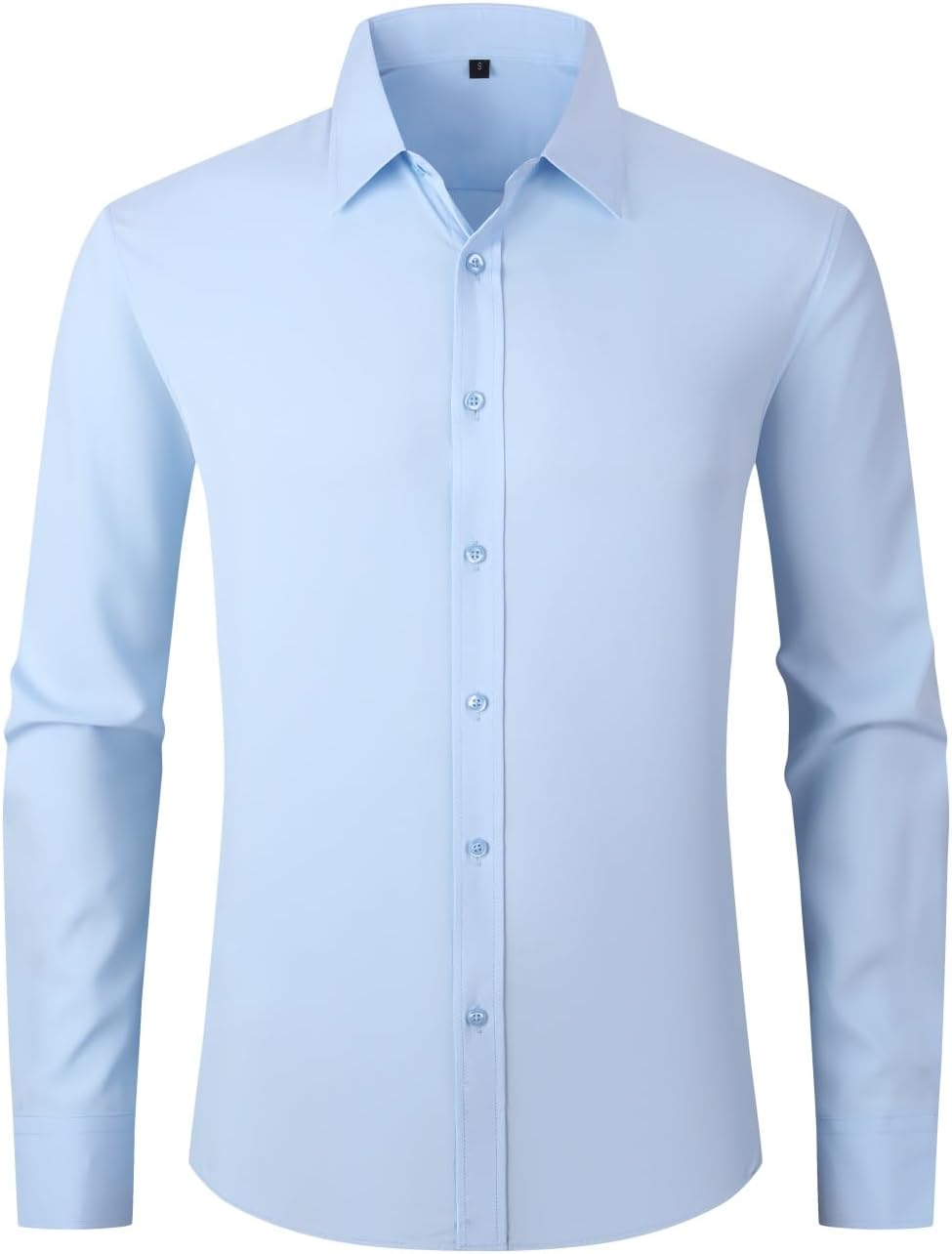 Dress Shirts for Men’s Long Sleeve Button Down Shirt Slim Fit Business Formal Stretch Shirt Dress Shirts for Men’s Long Sleeve Button Down Shirt Slim Fit Business Formal Stretch Shirt