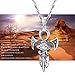 PROSTEEL Ankh Cross Pendant Necklace Amulet Ancient Egyptian Protection Necklace Stainless Steel Men Jewelry