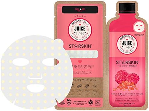 STARSKIN JUICELAB® RAZZLE DAZZLE POWER C+ BOOSTER FACE MASK