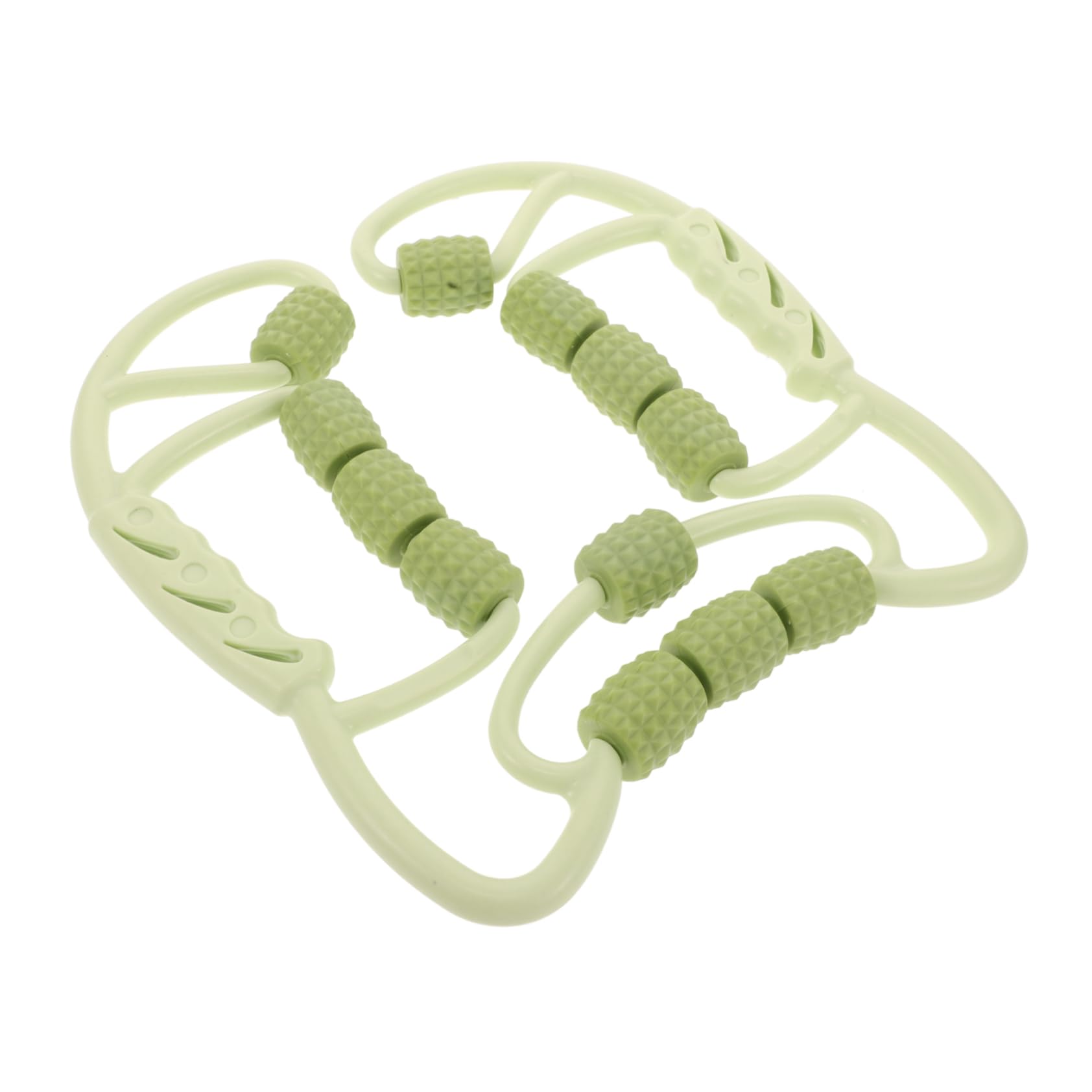 VICASKY Rodillo muscular de piernas para una relajación muscular efectiva. Masajeador portátil para yoga y diseño ergonómico para masaje específico de pantorrillas para regeneración