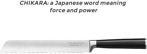 Miniatura 2 de Serie Ginsu Chikara - Juego de cuchillos de acero japonés de 2 piezas totalmente forjado - Juego de cubiertos con cuchillos de cocina y tenedores de