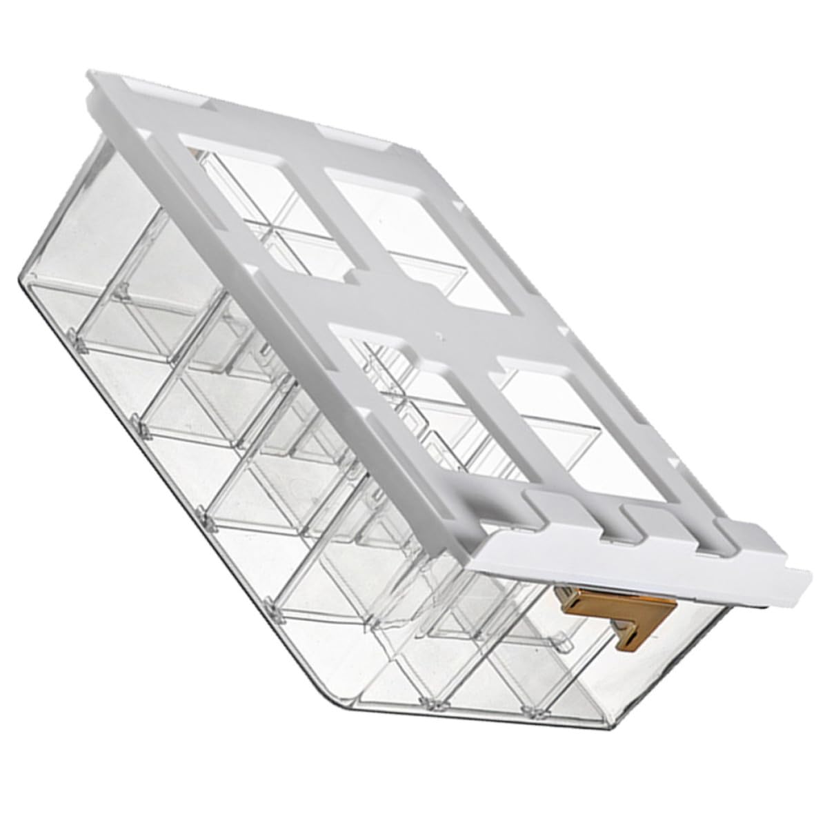 Caja de Almacenamiento de Ropa Interior PET con Tapa, Compartimentos