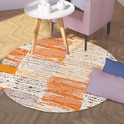 Tapis antidérapant lavable de 80cm résistant aux taches du salon - 3