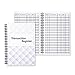 Side Spiral Bound Harlequin Checkbook/Transaction Register