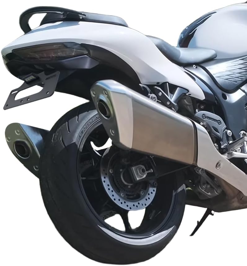 Motorcycle Fender Eliminator with LED License Plate Light Fit for GSX1300R HAYABUSA 2022-2026 Tail Tidy