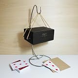 Magic Trick - Caja de madera de profecía milagrosa de profecía completa de la caja de cartas seleccionada, totalmente detectable