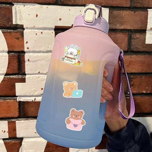 Aufkleber Pack,Cartoon Bär Aufkleber 50 PCS Wasserdicht Laptop Aufkleber für Auto Mottoräde Fahrrad Skateboard Gepäck Laptop Computer