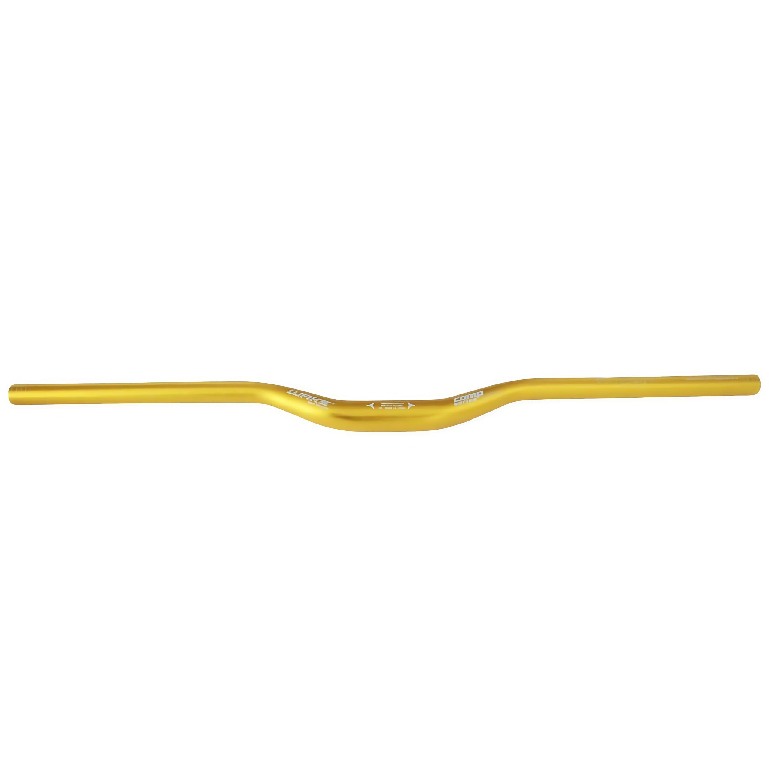 TRKIMAL φ 31,8 mm MTB bicicletta extra lunga 720 mm manubrio 30 mm Riser bar per downhill ciclismo corsa off-road MTB, BMX (oro)