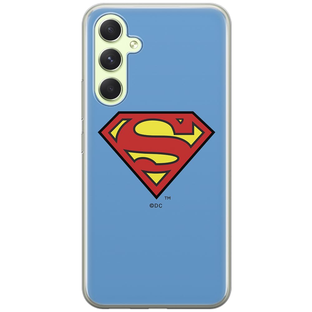 ERT GROUP mobile phone case for Samsung A54 5G original and officially Licensed DC pattern Superman 002 optimally adapted to the shape of the mobile phone, case made of TPU