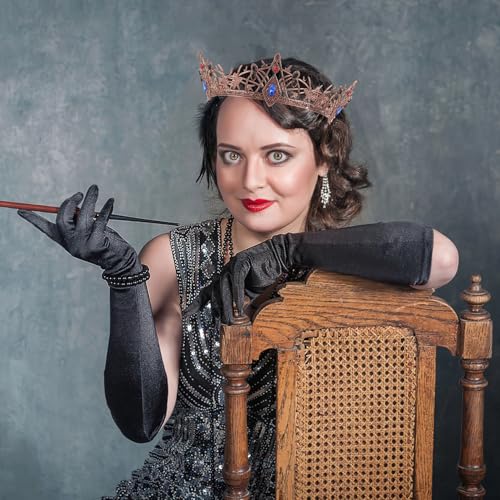 Couronne de cheveux rétro pour sublimer une coiffure de mariée sans glisser