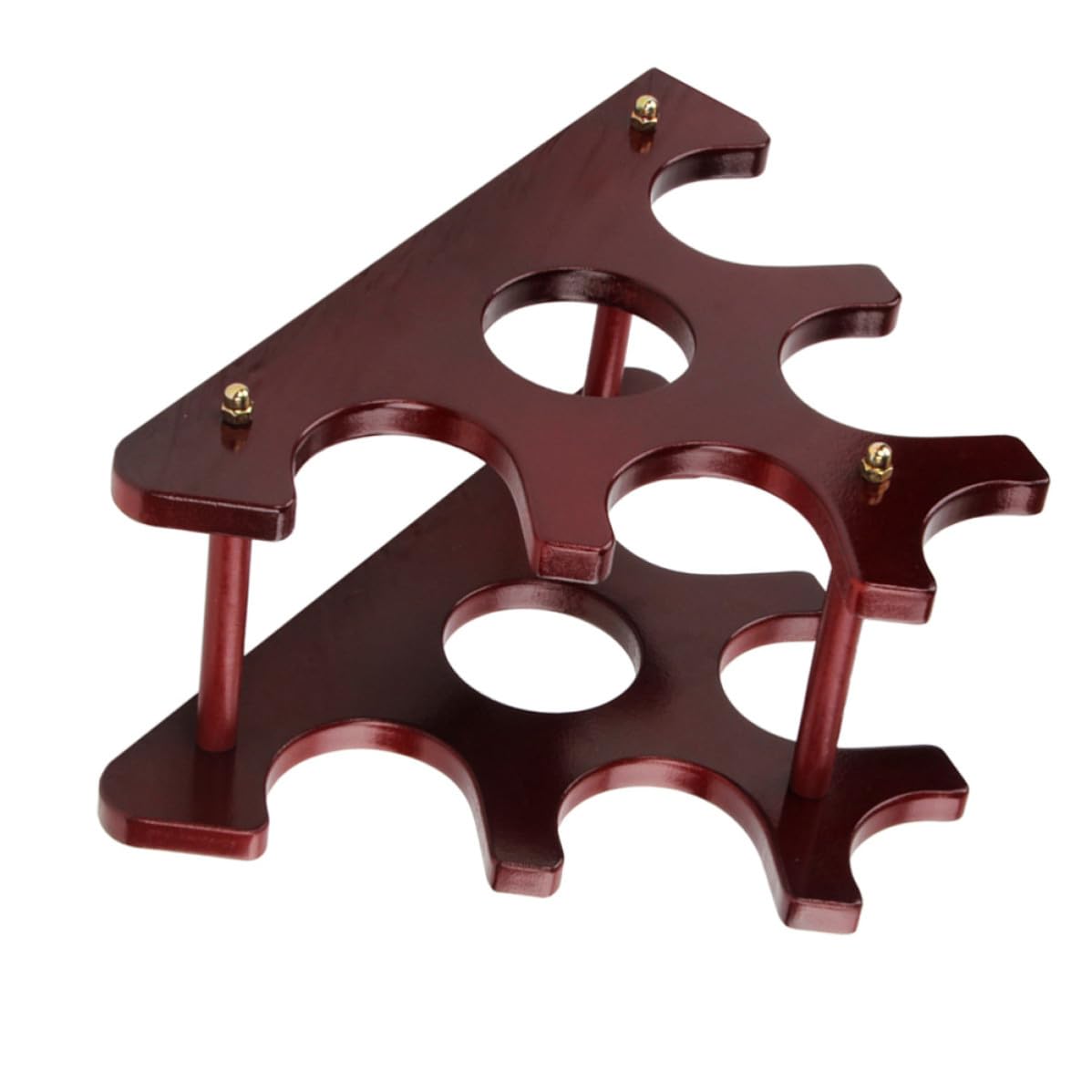 Rangement stable pour bouteilles en bois massif : finis les risques de casse