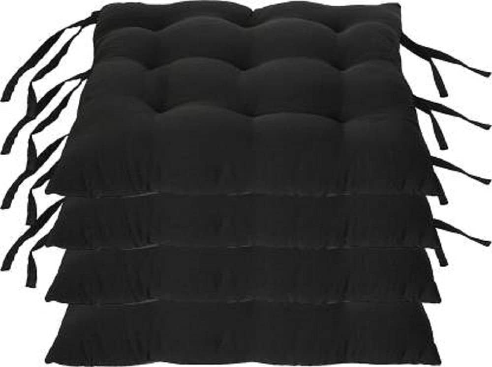 KALPANA INDUSTRIES™ Industry Premium Comfort Square chairpad Black4