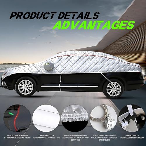 Demi-bâche Audi A3 Sportback imperméable poussière soleil et UV