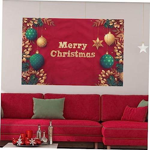 Didiseaon 5 Peças Decoração De Parede De Natal Decorações Vermelhas Decorações De Balão Decoração De