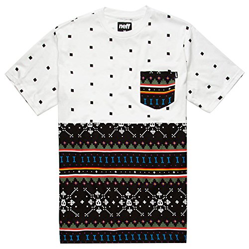 neff Men's Death Isle Pocket T-Shirt