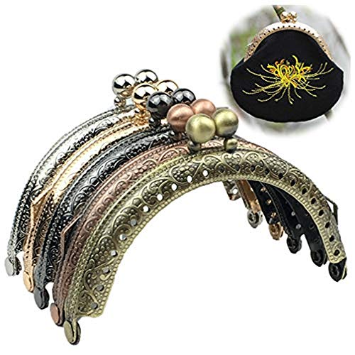 GuoFa 5pcs Purse Frame Coin Multicolor 3.3