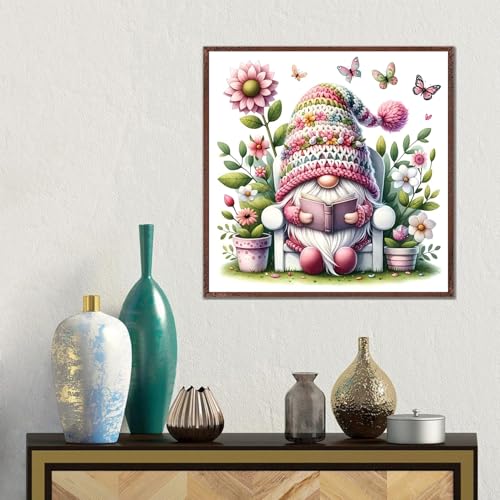 Image of Dragon Stamped Cross Stitch Kits for Beginners Adults, Flower Book Dimensions Needlepoint Art Crafts,Counted Cross Stitch Kits Embroidery Kits for Beginners Adults for Home Decor 15.7X11.8inch