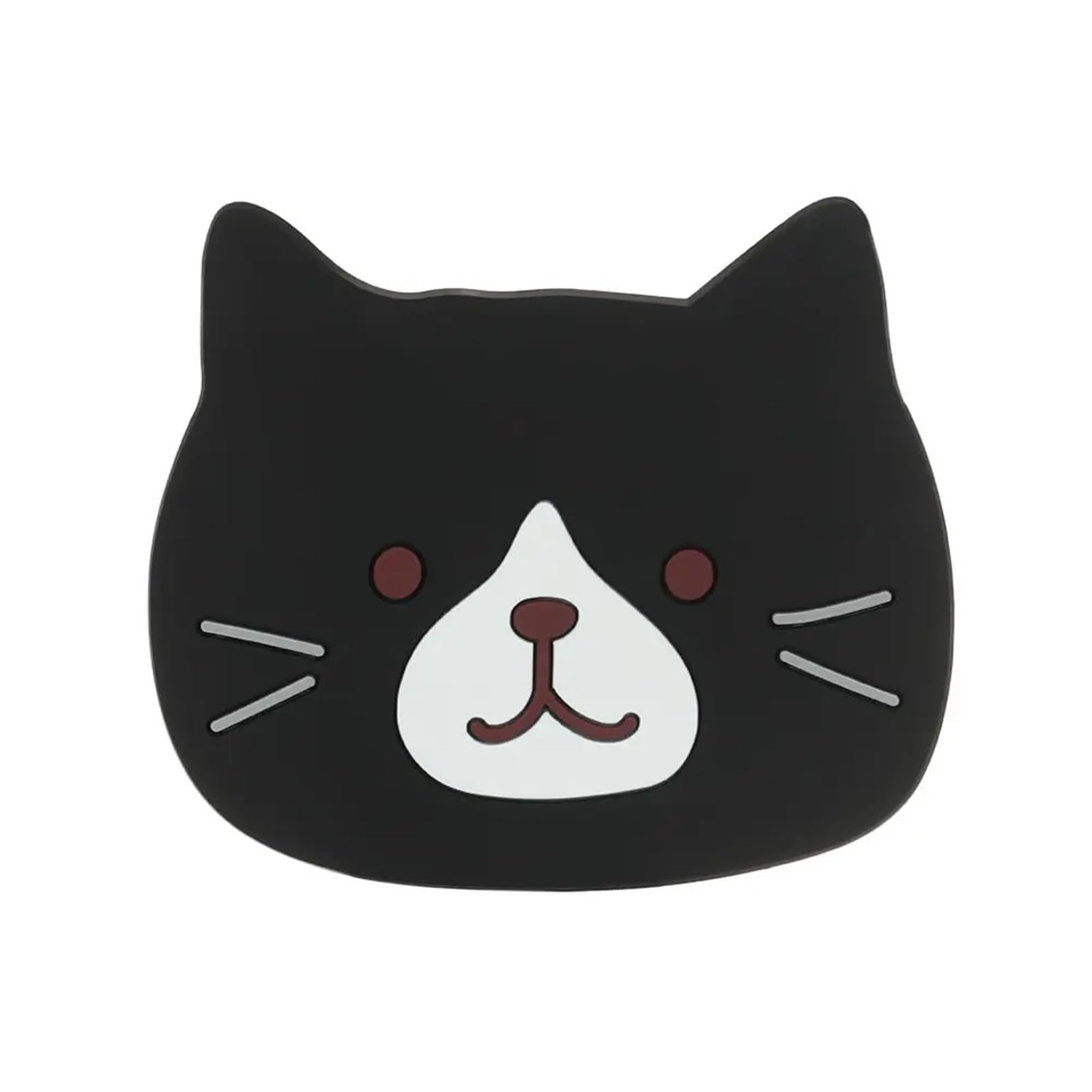 10Pcs Non-slip Cat Shaped Silicone Cup Mat Holder Coffee Tea Drinks Cartoon Coaster Hot Drink Stand for Cap(Color3)