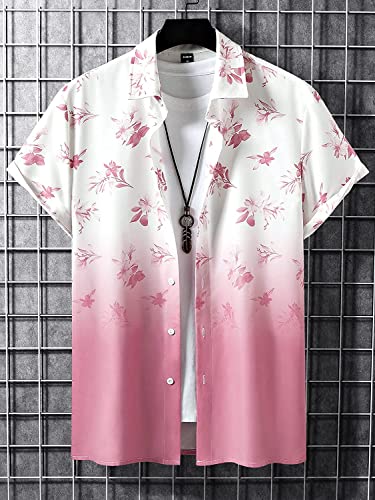 Image of Men's Lycra Digital Print Casual Shirt