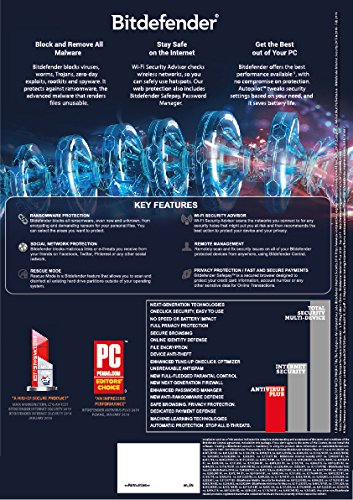 Image of BitDefender Antivirus Plus Version - 3 Users, 3 Years (Voucher)