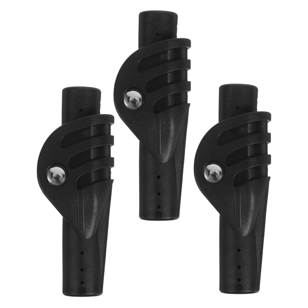 BESPORTBLE Joint De Tente Piquet De Tente Fournitures De Camping pour Le Camping sous Tente Accessoire De Tente Joint De Tige De Support De Tente Soutien Black Nylon