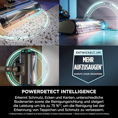 Shark PowerDetect Akku-Staubsauger mit 2L Station
