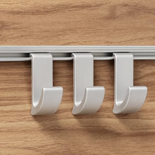 Sintrix Fab Einhängehaken Set 3er kompatibel mit Aluminium Profilleiste in Camper Vans Küchenhaken für Wohnmobil passend für Dethleffs Bürstner Crosscamp Häfele Hymer