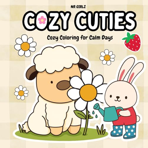 Cozy Cuties: Adorable Animal Coloring Book Of Everyday Cozy Moments