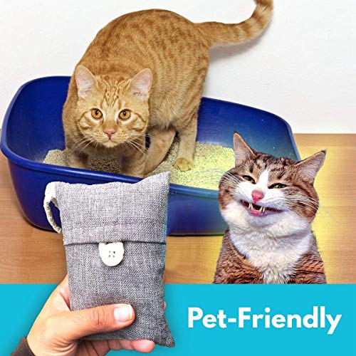 Camisin 5 Pack Natuurlijke Bamboe Houtskool Luchtzuiverende Zak Natuur Verse Luchtreiniger Zakken Geactiveerde Houtskool - Image 7