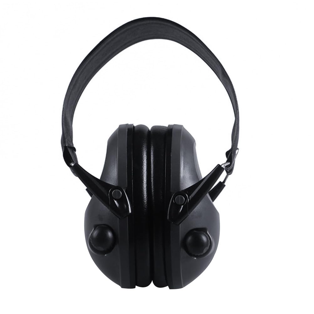Abaodam Protección Auditiva Electrónica Orejeras Aislantes de Sonido, Auriculares Reducción de Ruido y Diadema Ajustable para Trabajos Industriales