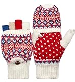 Matériau doux : mélange de laine douce et acrylique équipé d'une technologie de tissage avancée, ces gants sont non seulement confortables à porter, mais également durables pour une utilisation à long terme. Boutons en résine écologique de haute qualité reliant la housse de moufle aux gants, ce qui rend les gants plus faciles à utiliser lors de la conversion en moufles et plus tendance