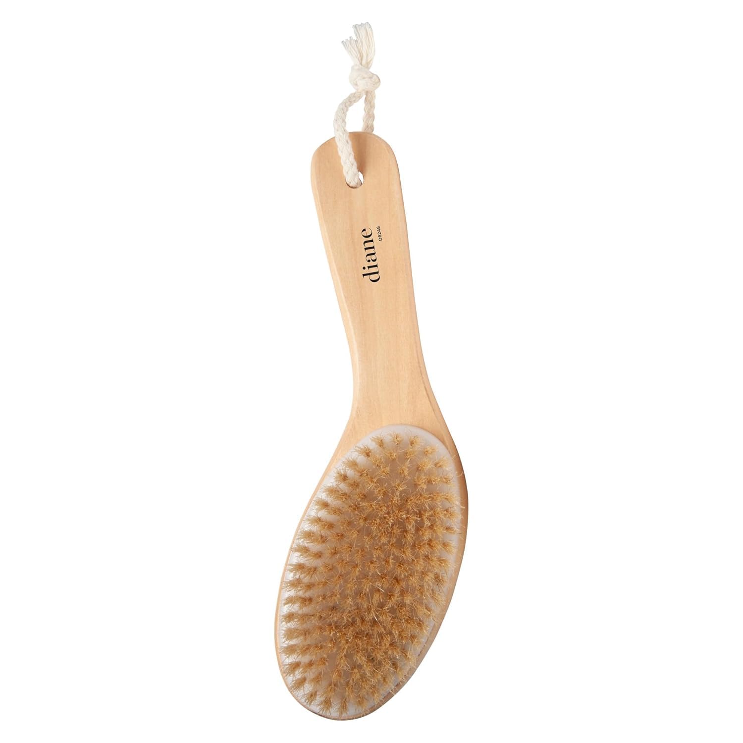 Diane Curved Handle Dry Skin Brush