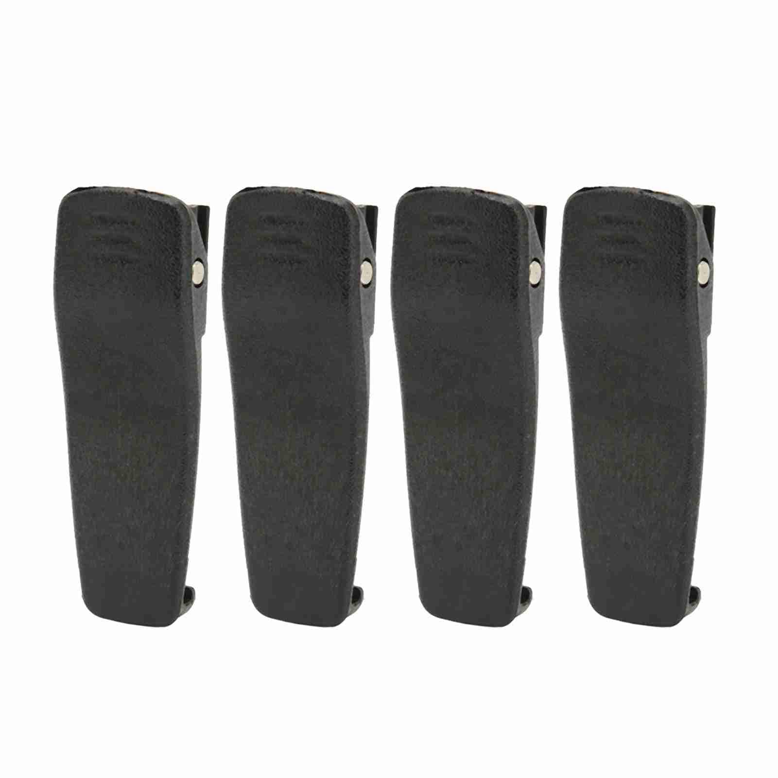 Cuifati Radio Zaczep na Pasek 4 szt. Wytrzymały Zamienny Zaczep na Pasek Walkie Talkie do GP3188 GP3688 CP040 CP140 CP150 CP160 CP180 PTX600 MTX638 LTS2000 CP200 CP340 CP360 CP380 EP450