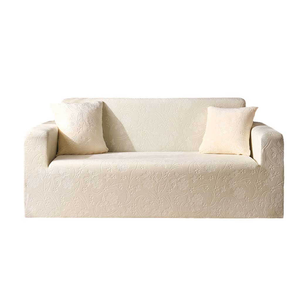 Housse de canapé en velours doux imprimé floral chic