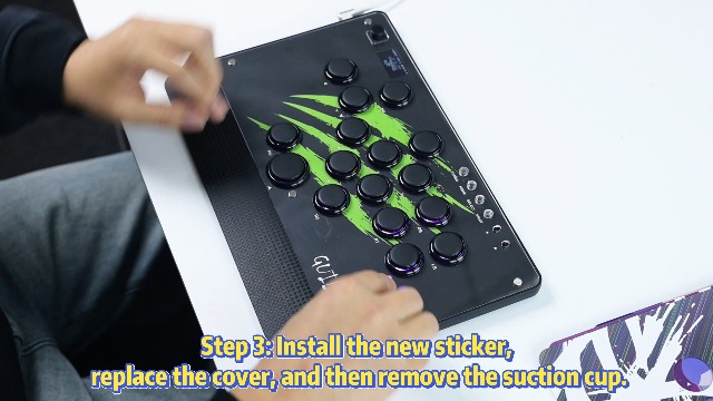 Amazon.com: GuileKeys GM-16 Leverless Arcade Stick, Magnetic