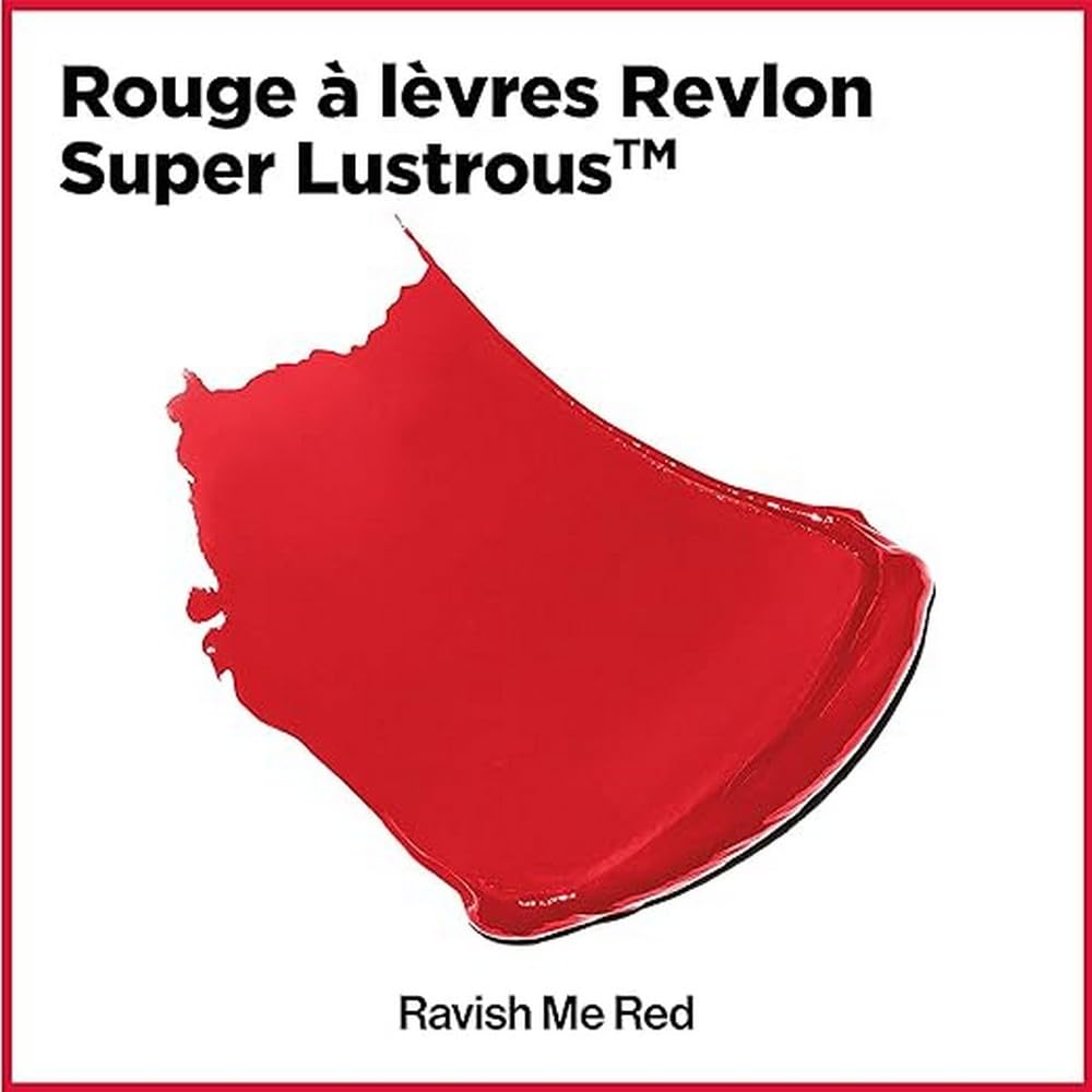 Revlon Super Lustrous Lipstick Ravish Me Red (2-Pack), 4 g (Pack of 2) - Image 3