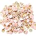 VAPKER 200 PCS Thumb Tacks Candy Pink Color Plastic Round Head Thumbtacks