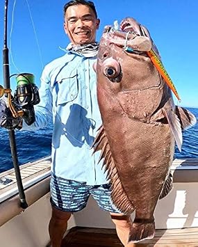 Nomad Design Deep Water Fishing - Erratic Action Trigger for Predators, Fast Sinking & BKK Jig Assist Hooks The Streaker 320G - 11 oz - Crimson Tide
