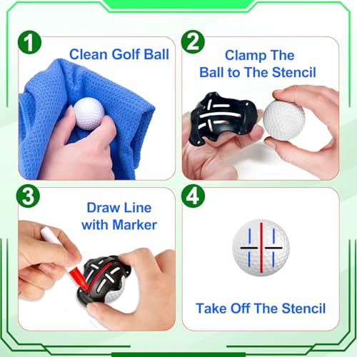 NIFUYOP Golf Ball Line Marker Tool