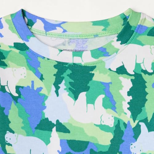 Image of Amazon Essentials Babies, Toddlers and Boys' Snug-Fit Cotton Pajama Set, Multipacks