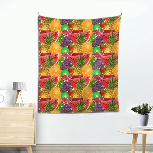 Tapisserie murale ananas légère : la solution pour décorer un mur sans percer