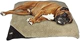 All for Paws 29 by 42-Inch Lambswool Pillow Bed for Dogs, Large, Brown