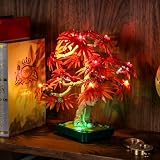 BRIKSMAX Zestaw świetlny 2.0 do lego, japoński czerwony klon, drzewko bonsai, innowacyjne oświetlenie LED, kompatybilne z Lego The Botanical Collection 10348