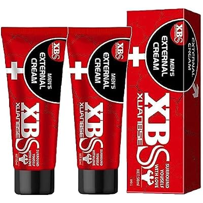 XBS Mens External Cream, XBS Xuanbse Cream L, 2023 New Men&amp;amp;#39;s Energy Strength Massage Cream 2PCS