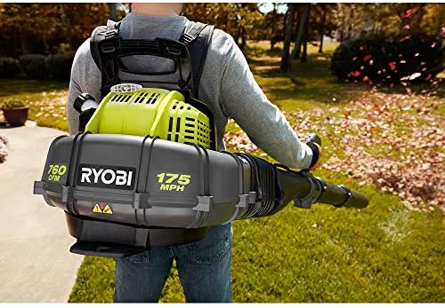 760 CFM 38cc Gas Backpack Leaf Blower 