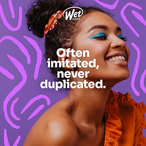 Wet Brush Shine Enhancer Hair Brush, Amazon Exclusive Aqua - Natural Boar Bristles With Ultra-Soft Intelliflex Bristles Leaves Hair Shiny And Smooth For All Hair Types - For Women, Men, Wet & Dry Hair #TOP5