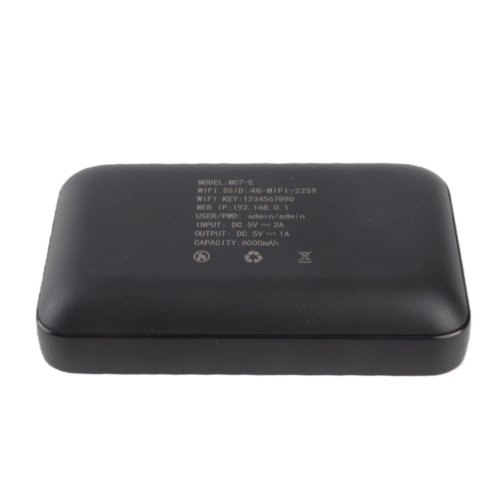 Router Wi-Fi 4G, Router z Modemem 4G LTE z Gniazdem Karty Nano SIM 300 Mb/s 10 Użytkowników Udostępnij WPA Szyfrowanie WPA2 Mobilny Hotspot Wi-Fi w Europie, Mobilny Router