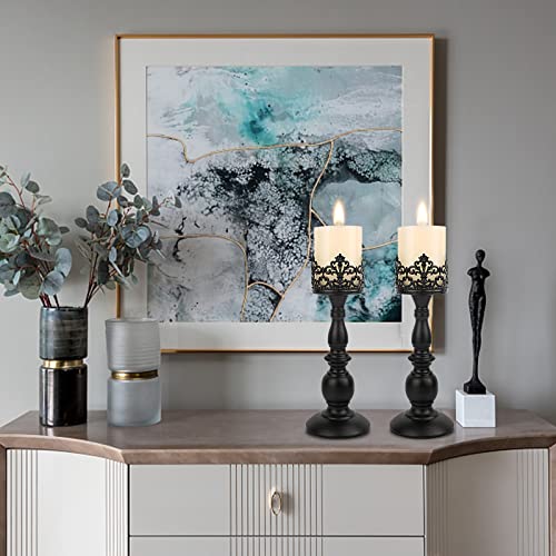 Candle-Holders-for-Pillar-Candles-Gothic-Matte-Black-Vintage-Tall-Candle-Holders-Set-of-2-Decorative-Large-Table-Centerpieces-Candle-Stand-Decor-Black-2PCS-A