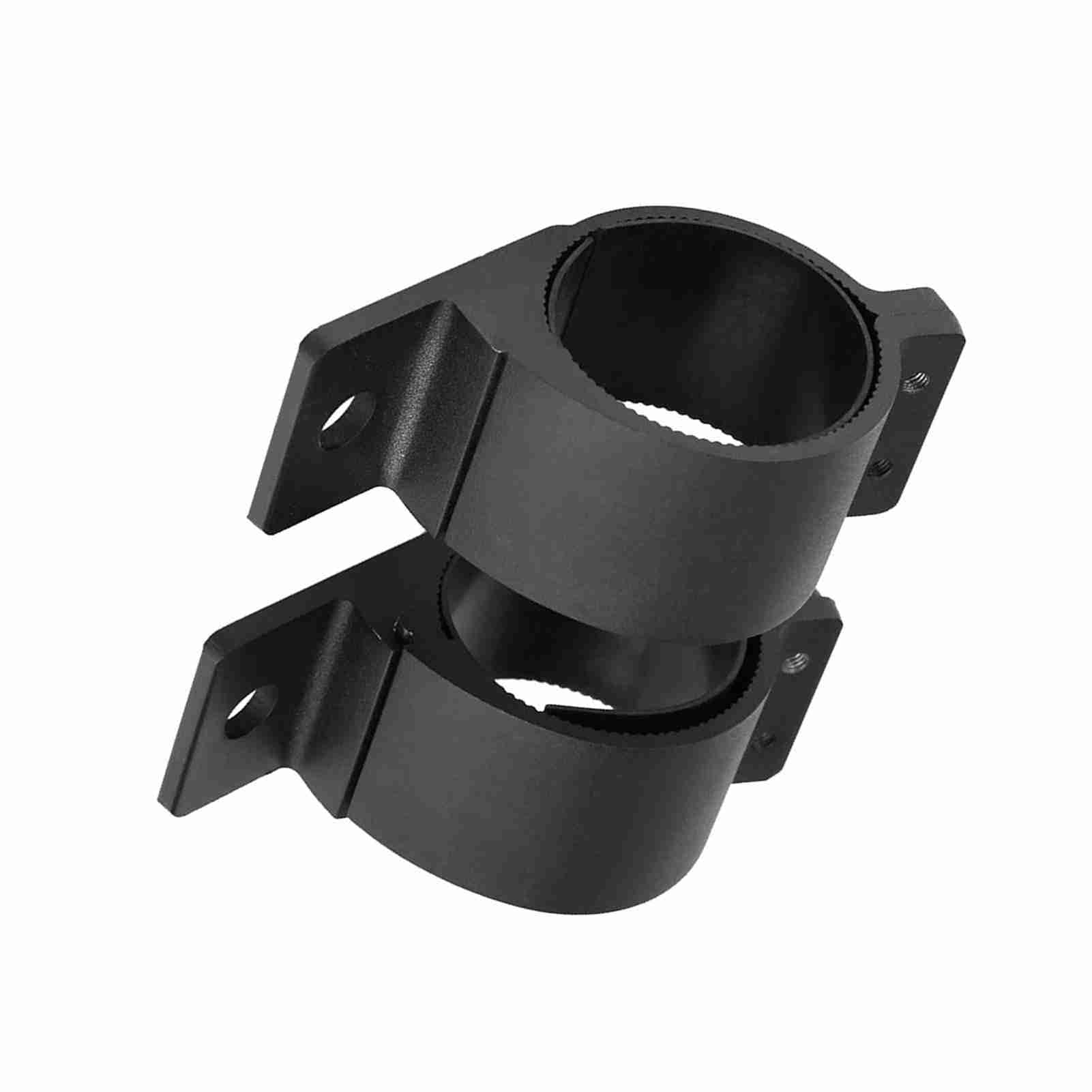 76mm Klemme Scheinwerferterung Auto 3 Zoll Aluminiumlegierung Schwarz Bull Bar Lichthalterung Montageklemmen für Auto Off Road Fahrzeug Scheinwerfer Fahrlampe (3 Zoll)