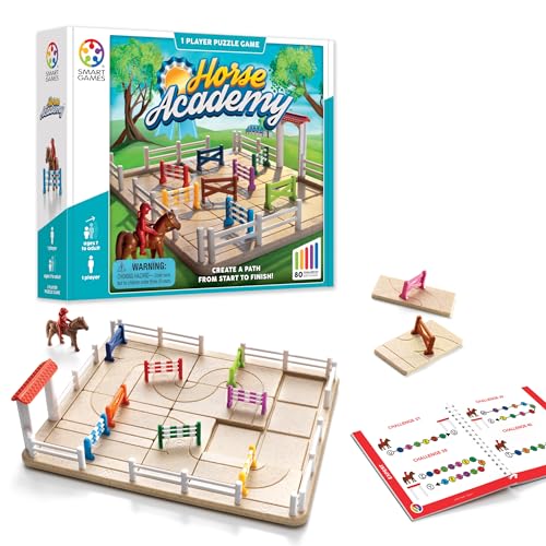 Juego de mesa Horse Academy de SmartGames miniatura 1
